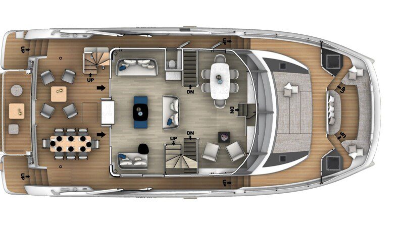 PRESTIGE M8 - Stream Yachts 