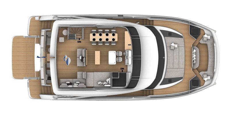 PRESTIGE M8 - Stream Yachts 