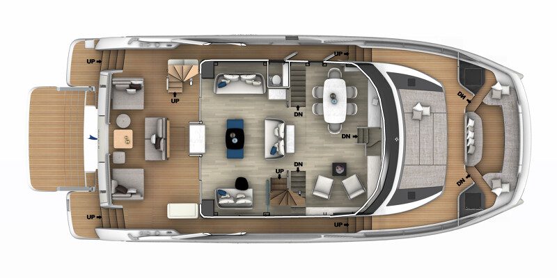 PRESTIGE M8 - Stream Yachts 