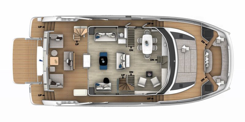 PRESTIGE M8 - Stream Yachts 