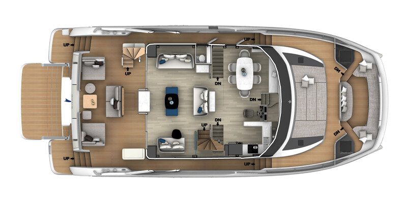 PRESTIGE M8 - Stream Yachts 