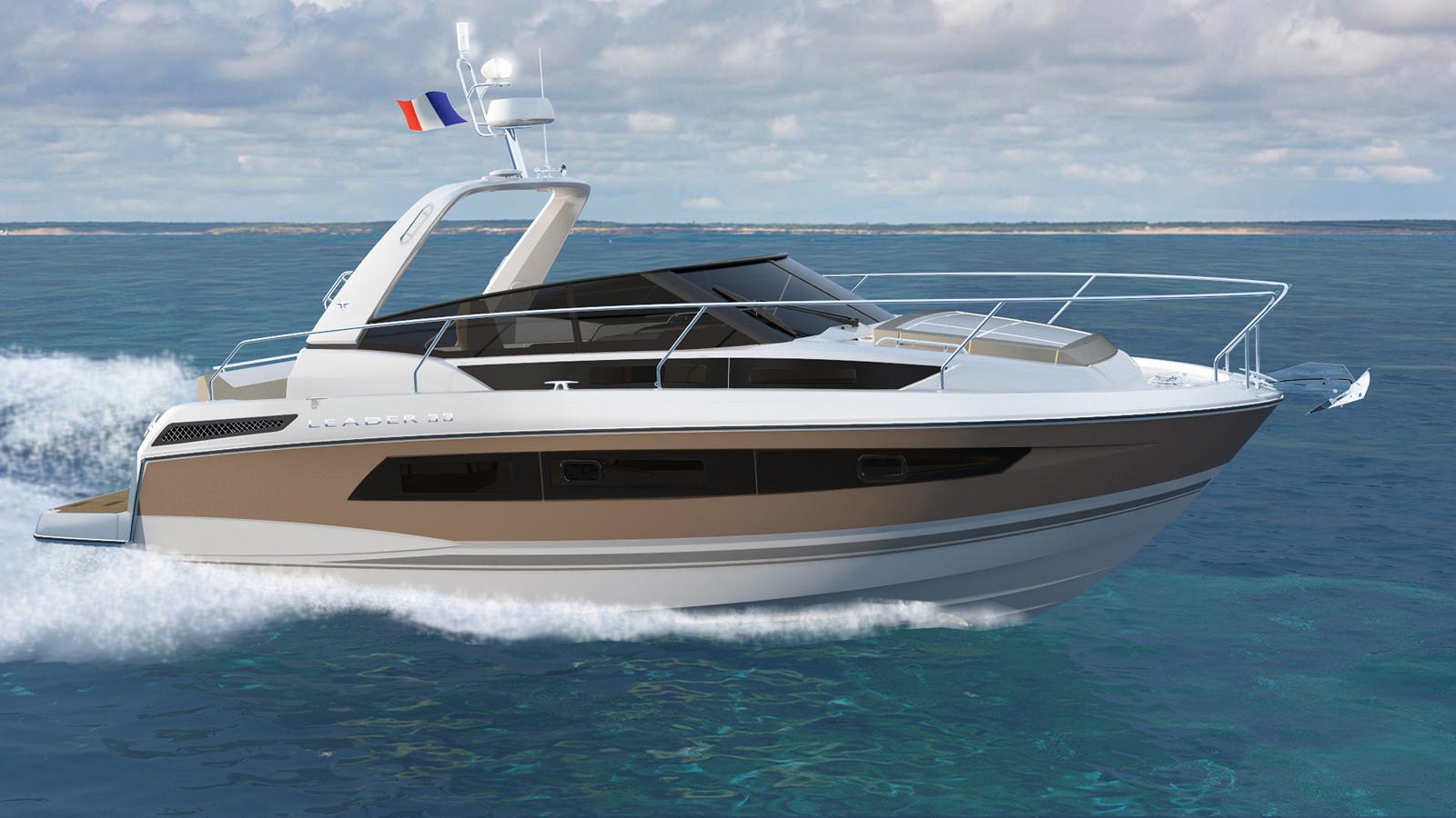 יאכטה מנועית JEANNEAU LEADER 33 - סטרים יאכטות - Jeanneau LEADER 33 - Stream Yachts 