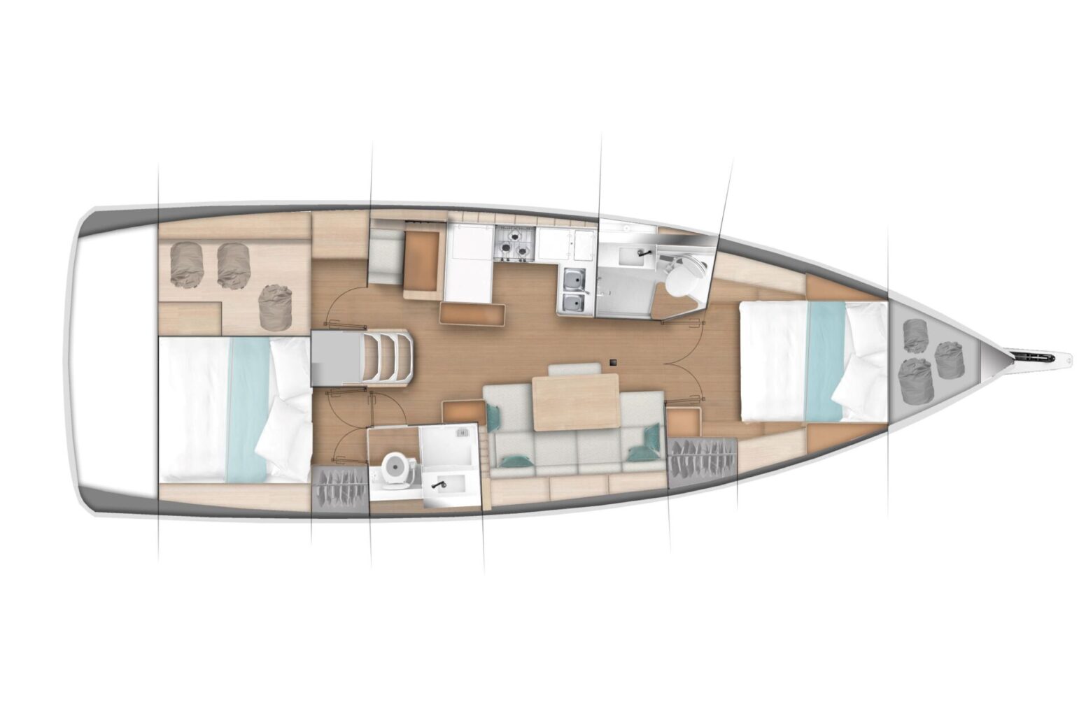 SUN ODYSSEY 440 - Stream Yachts 