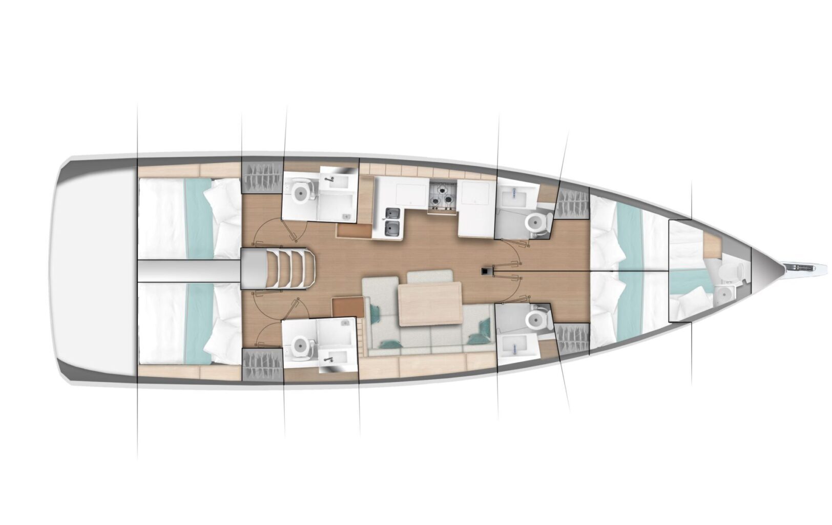 JEANNEAU SUN ODYSSEY 490 - Stream Yachts 