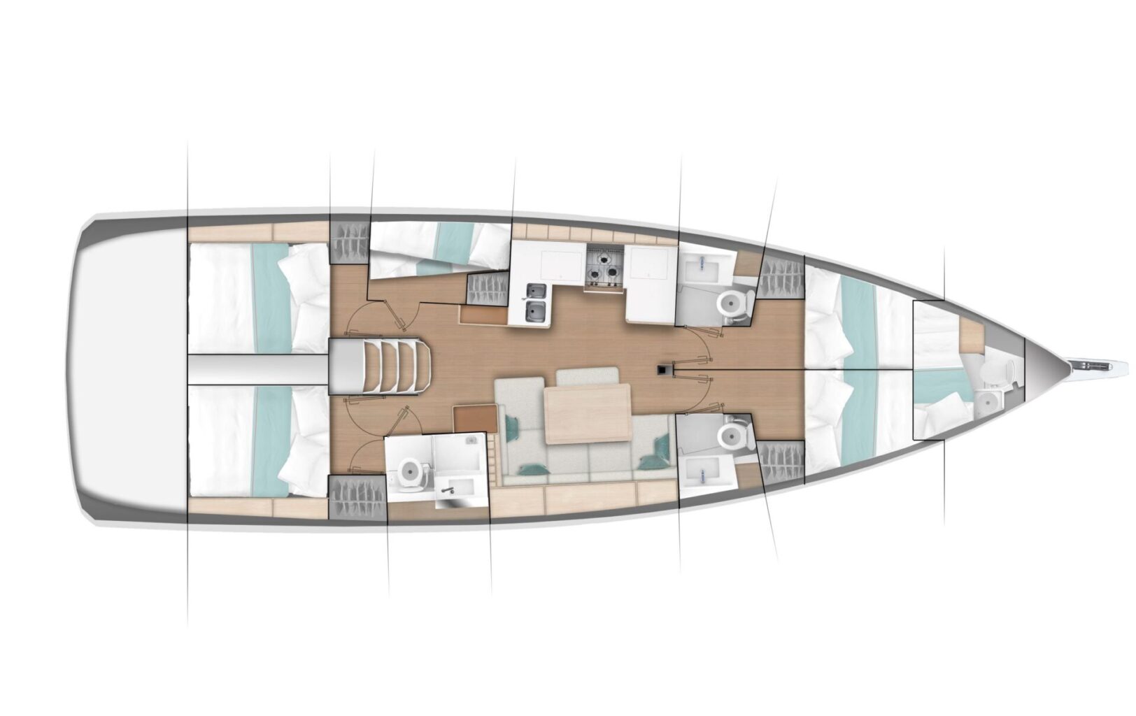 JEANNEAU SUN ODYSSEY 490 - Stream Yachts 