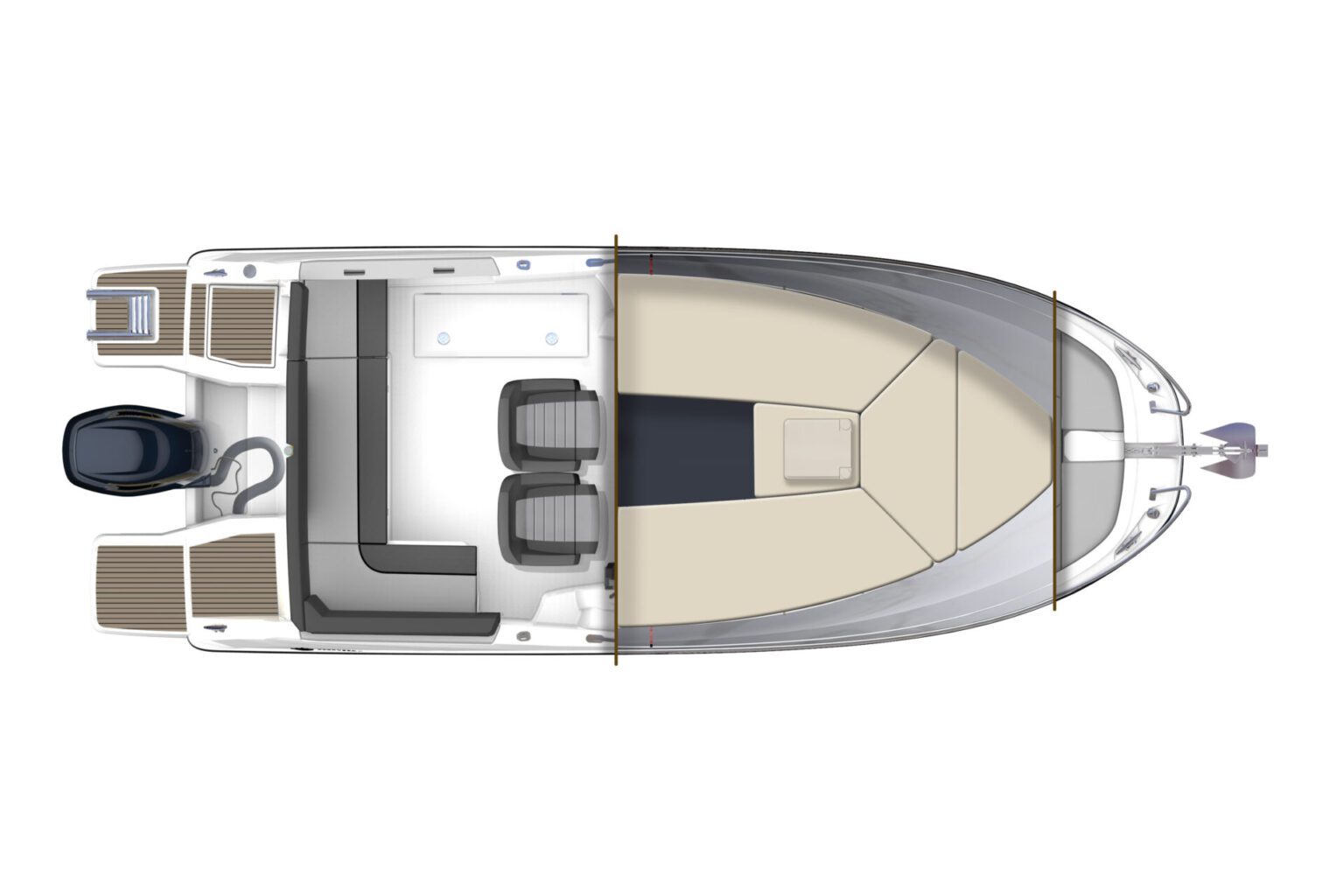 CAP CAMARAT 6.5 WA - Stream Yachts 