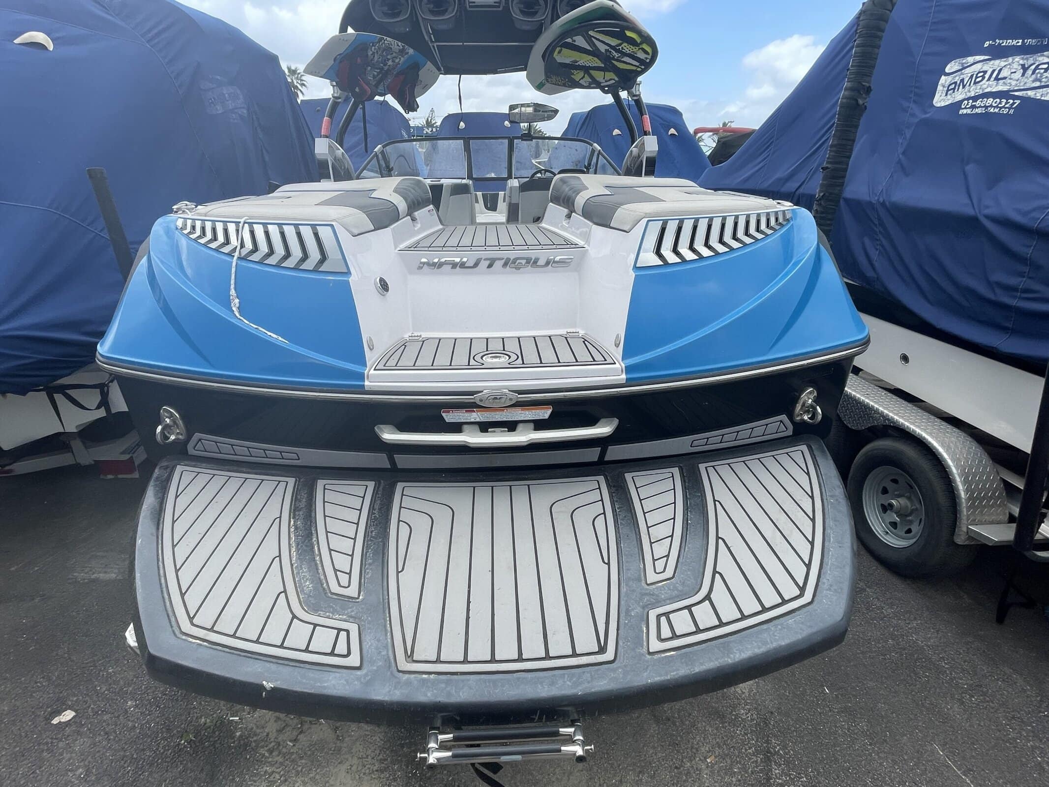 סירת ווייקסרף ווייקבורד NAUTIQUE G25 2015 יד שנייה - סטרים יאכטות 