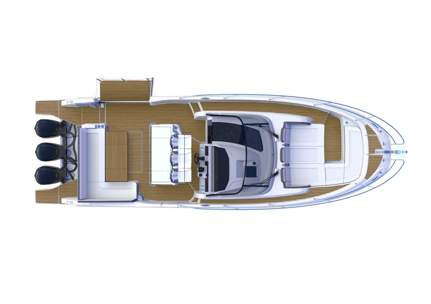 JEANNEAU CAP CAMARAT 12.5 WA - Stream Yachts 