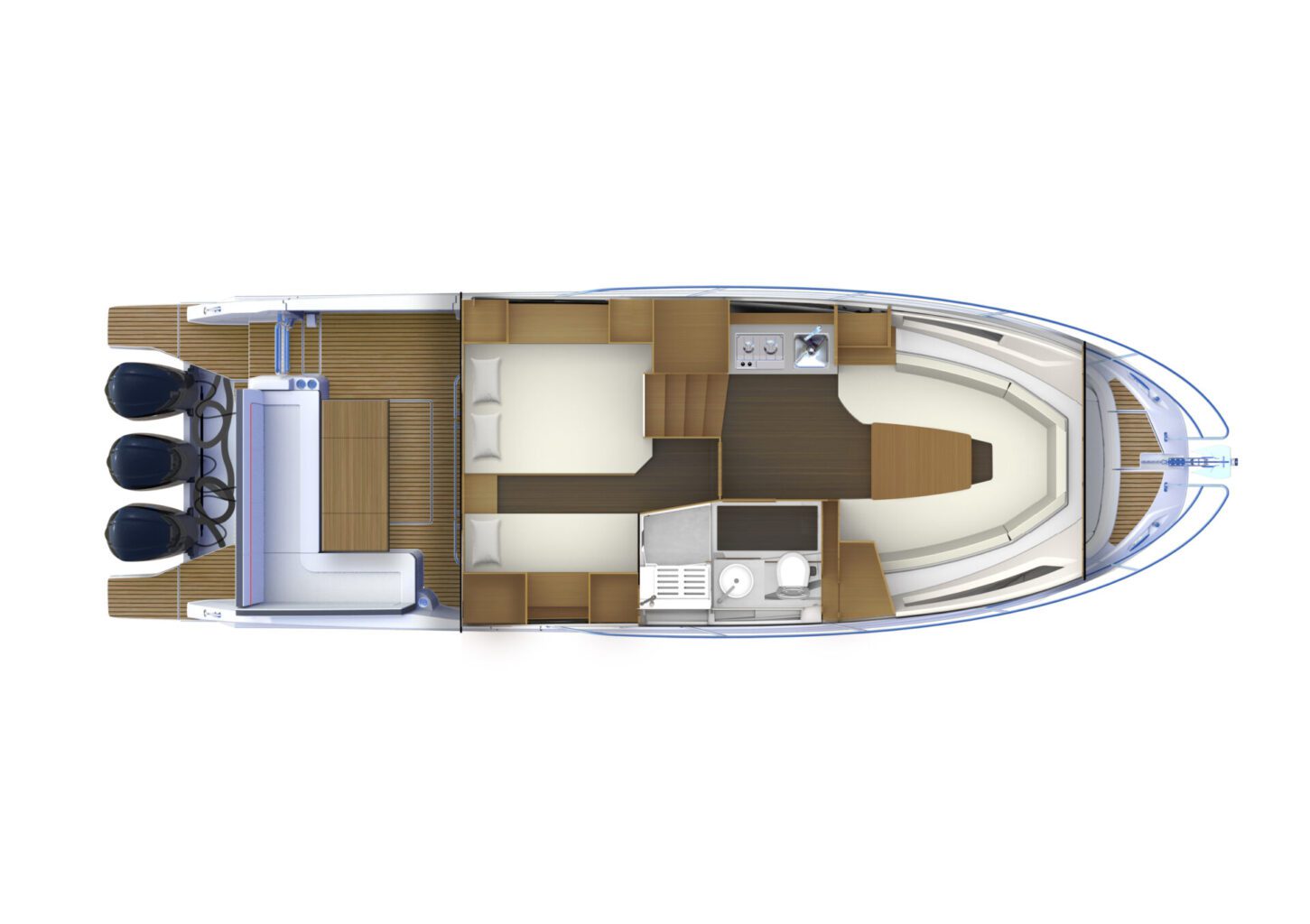 JEANNEAU CAP CAMARAT 12.5 WA - Stream Yachts 