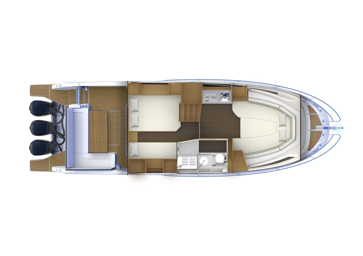 JEANNEAU CAP CAMARAT 12.5 WA - Stream Yachts 