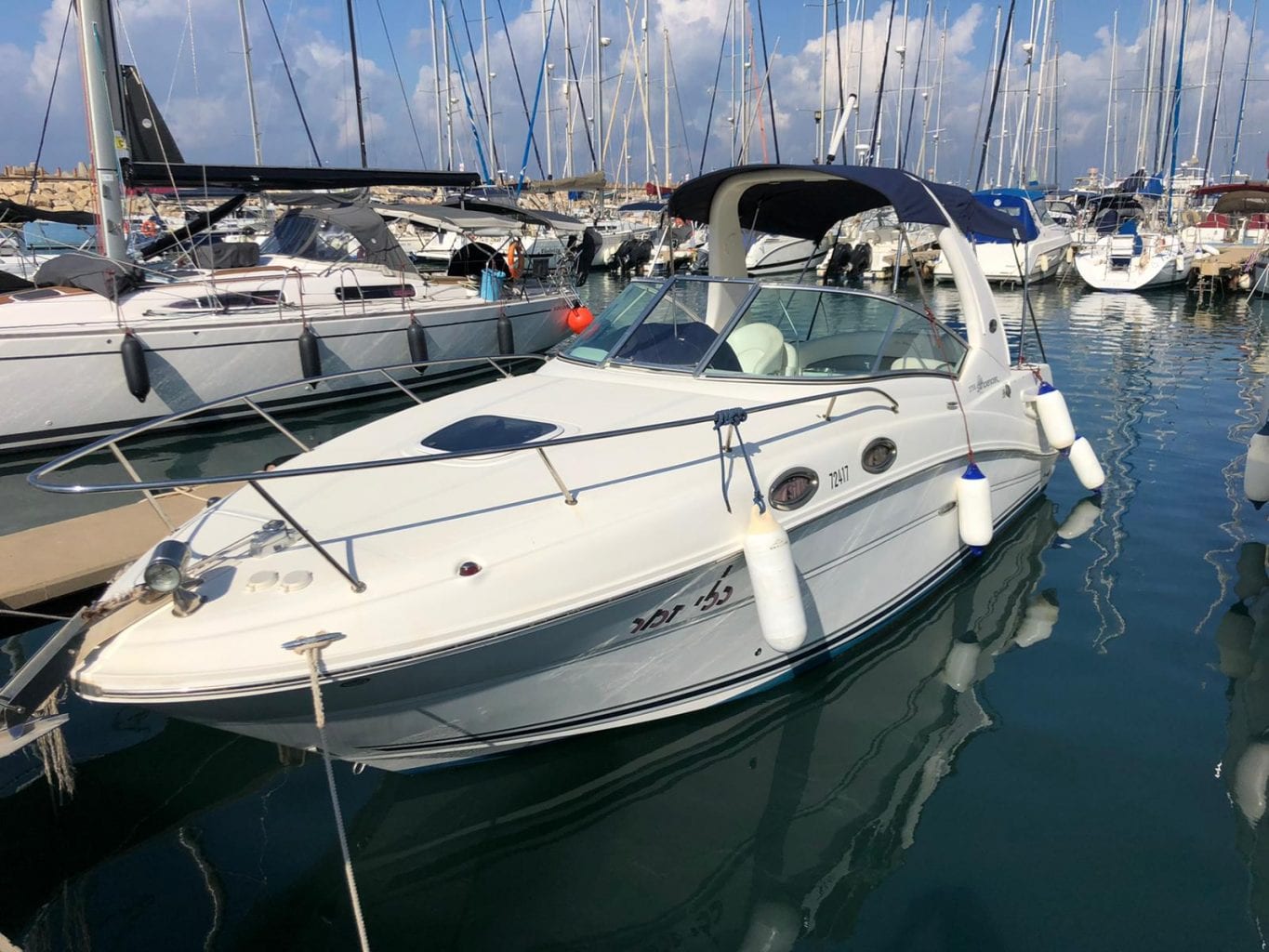 יאכטה מנועית SEA RAY 275 SUNDANCER יד שניה - סטרים יאכטות