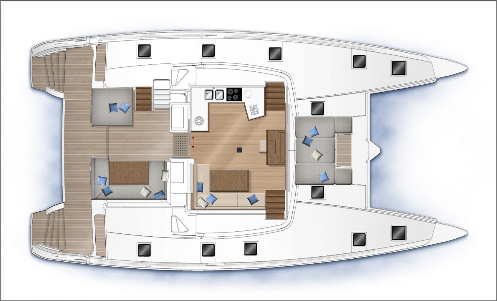 LAGOON 52 S - Stream Yachts 