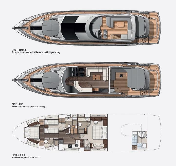 SUNSEEKER 68 SPORT YACHT - Stream Yachts 