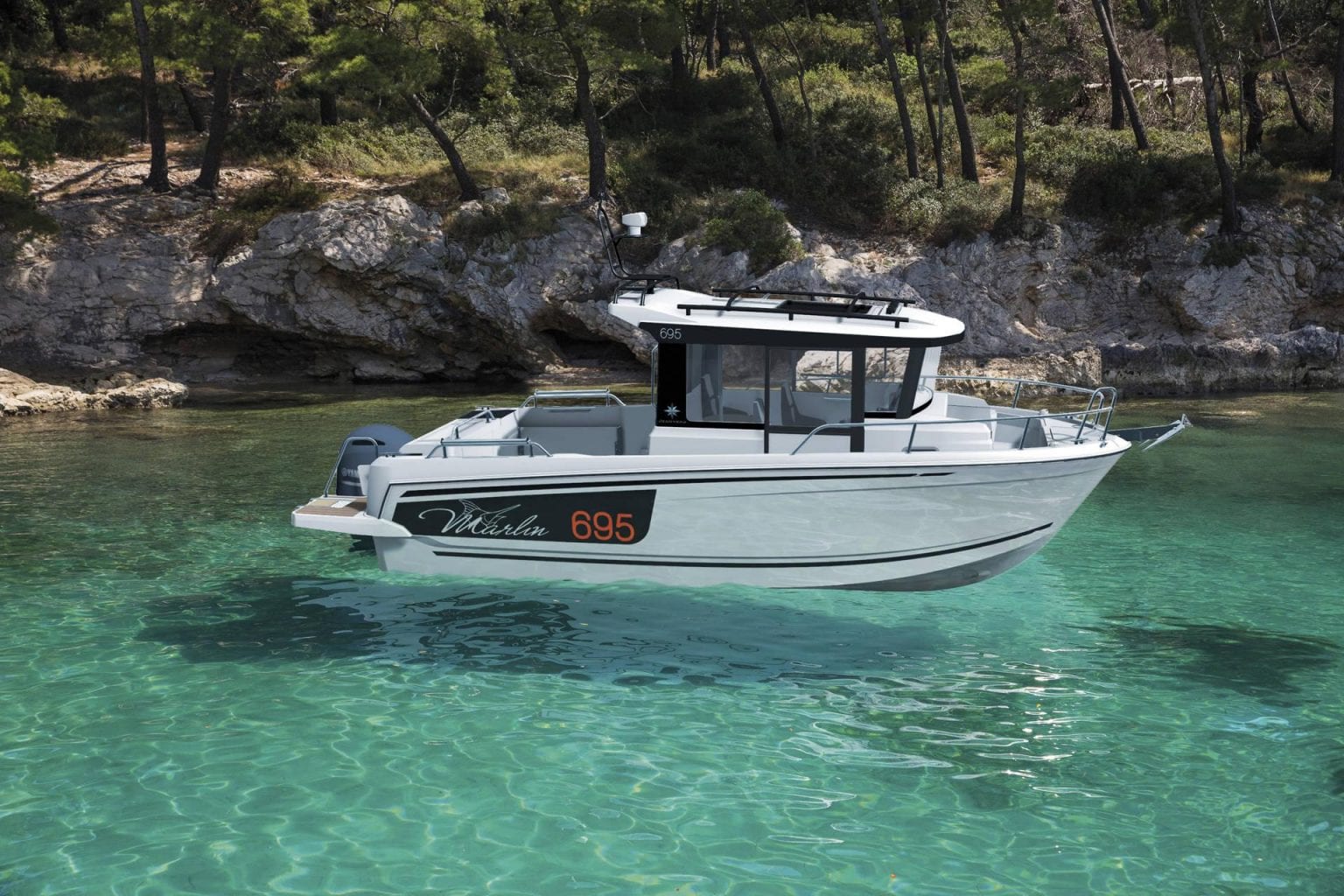 סירת מנוע JEANNEAU MERRY FISHER 695 Marlin NEW - סטרים יאכטות 