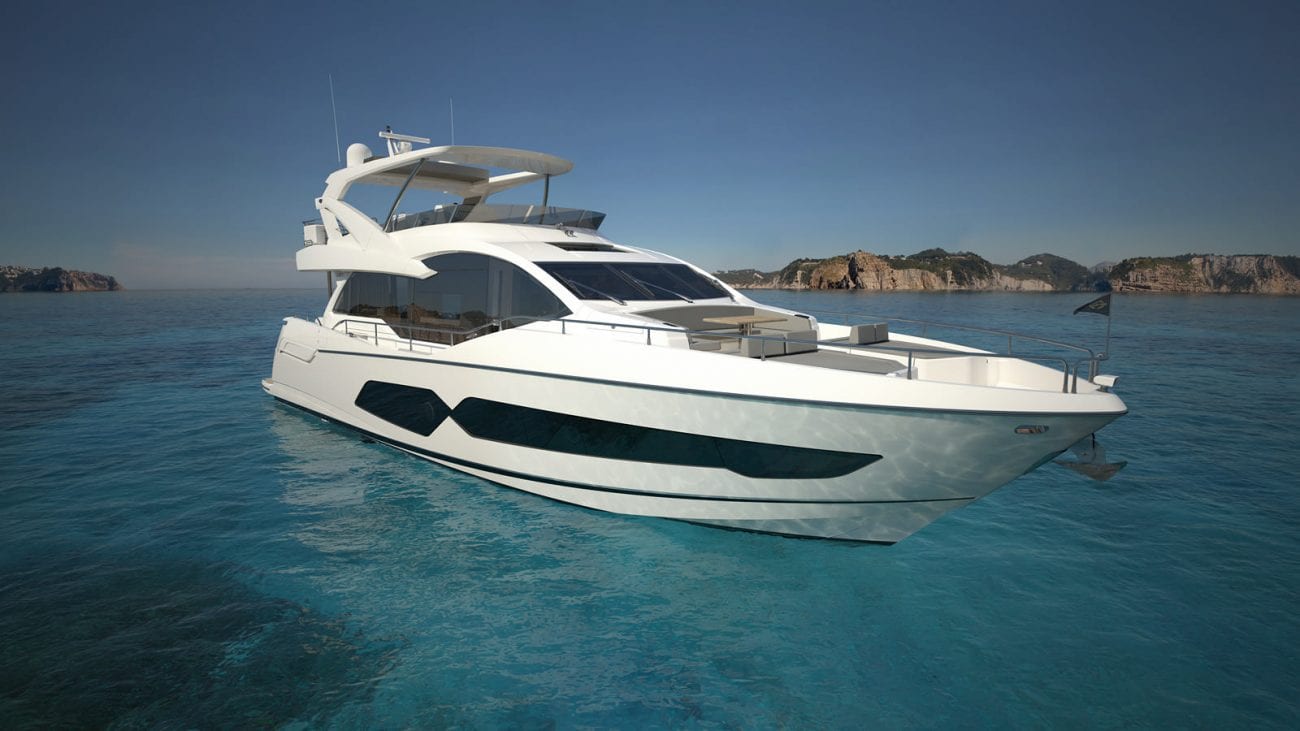 יאכטה Sunseeker Yacht 76