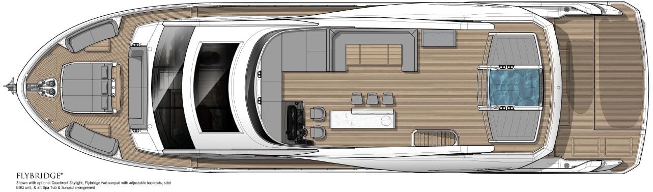 SUNSEEKER OCEAN 90 - NEW - Stream Yachts 