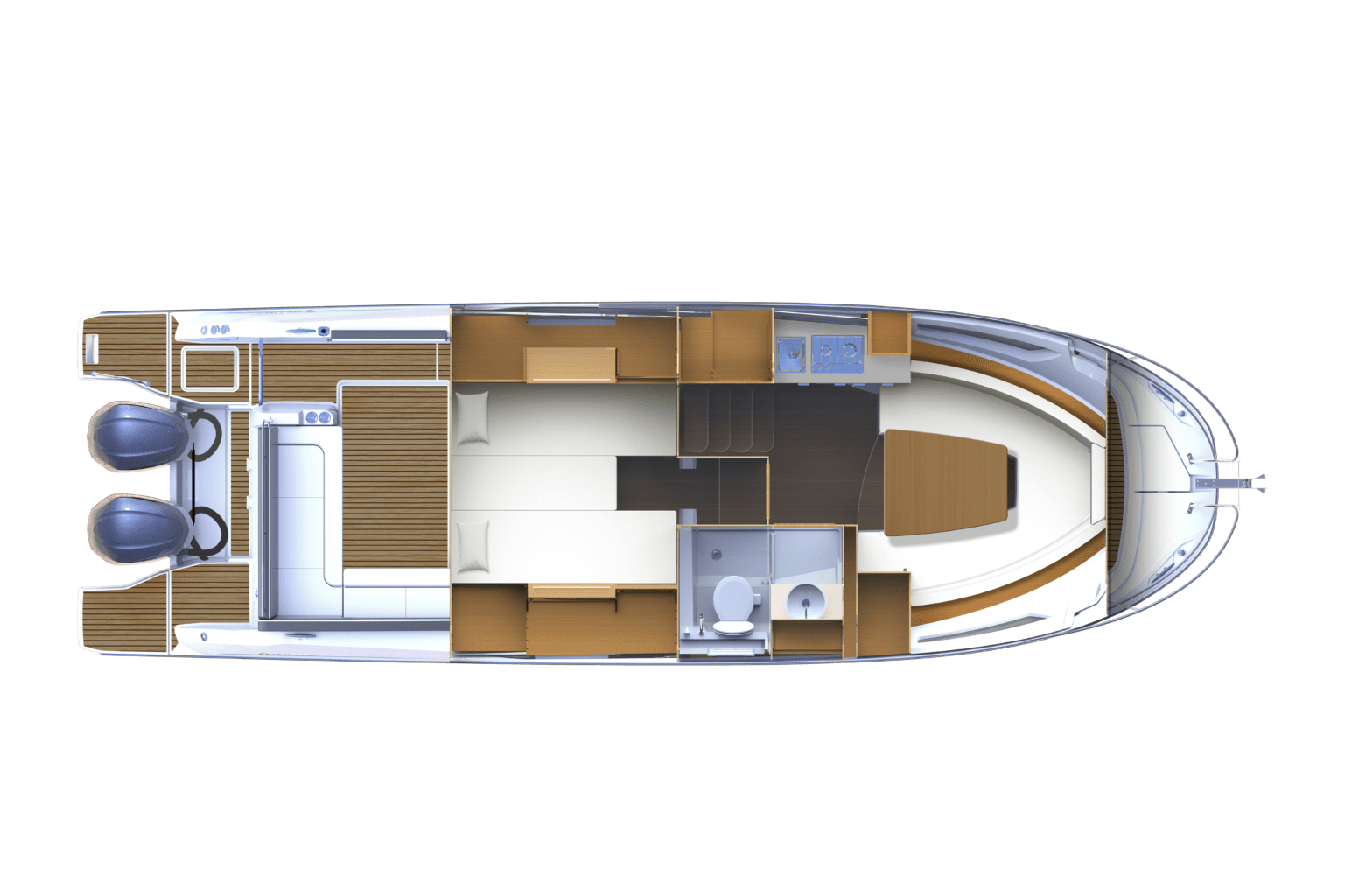 JEANNEAU CAP CAMARAT 10.5 WA - Stream Yachts 