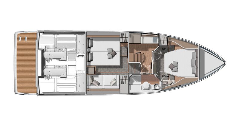 JEANNEAU DB/43 OUTBOARD - Stream Yachts 