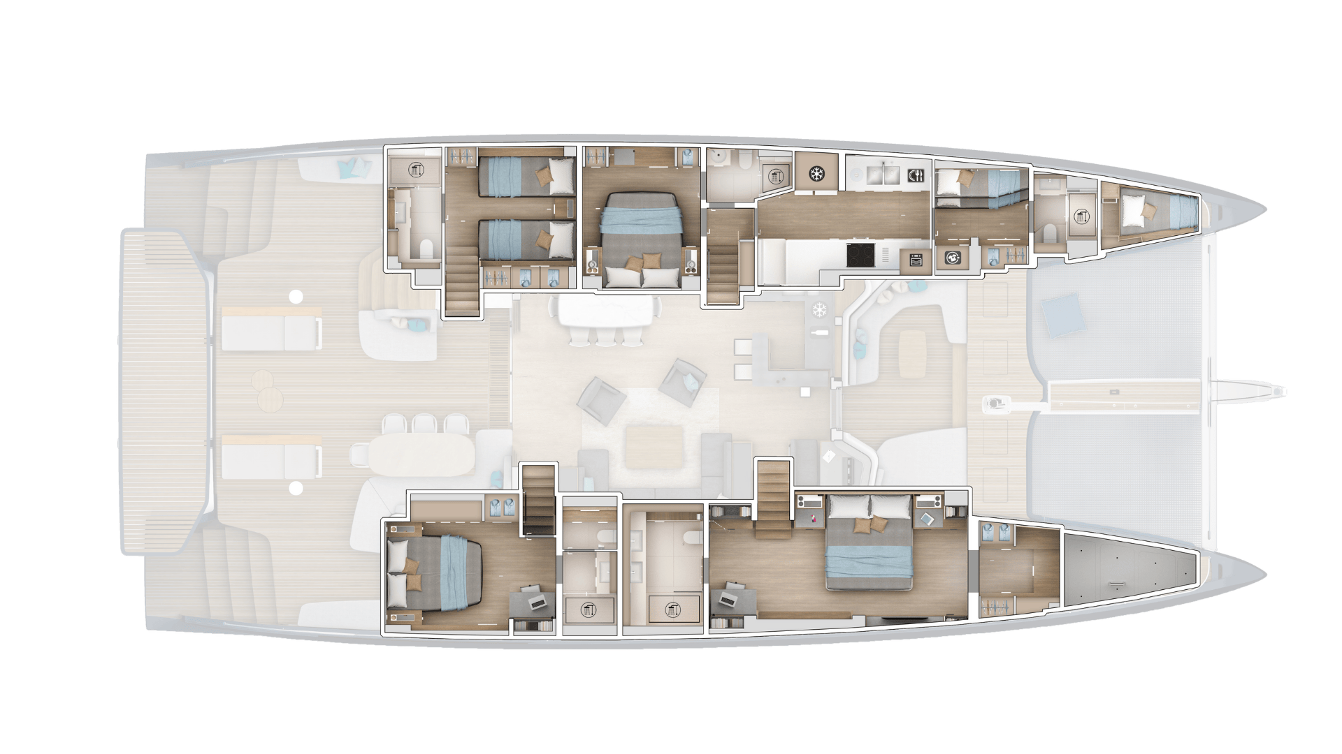 Lagoon EIGHTY 2- חדש - סטרים יאכטות 