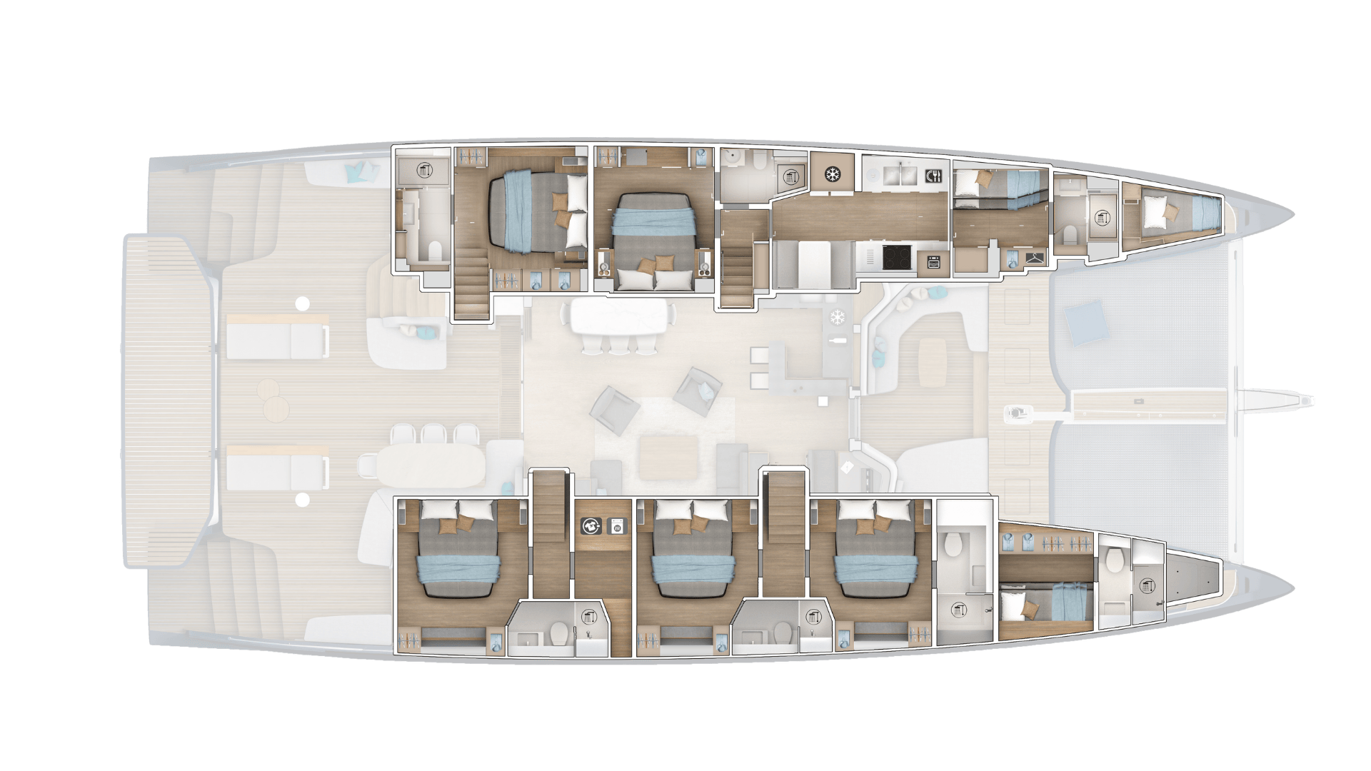 Lagoon EIGHTY 2- חדש - סטרים יאכטות 