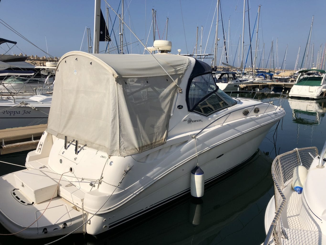 יאכטה מנועית SEA RAY 360 SUNDANCER יד שניה - SEA RAY 360 SUNDANCER - 2nd hand - Stream Yachts 