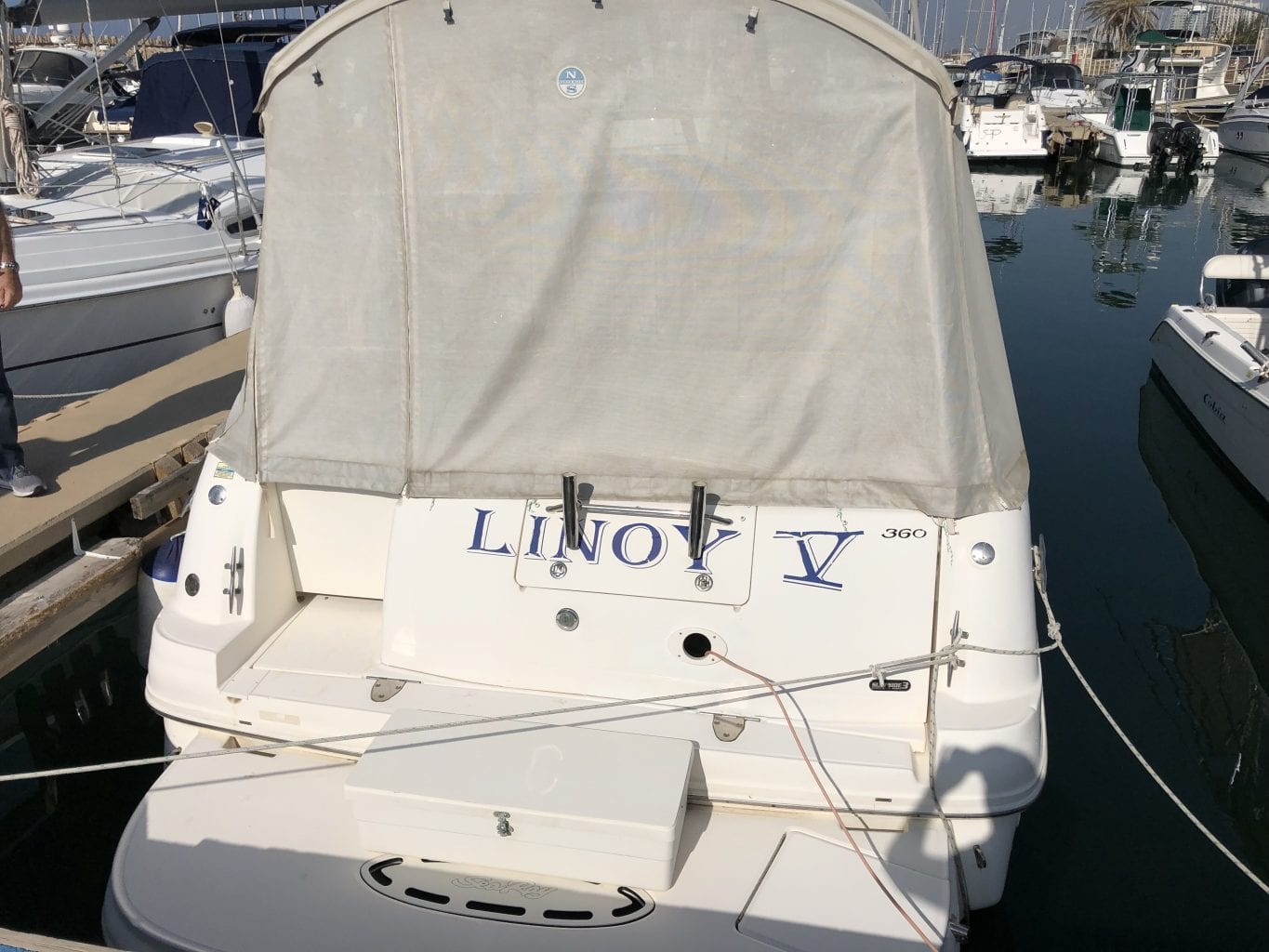 יאכטה מנועית SEA RAY 360 SUNDANCER יד שניה - SEA RAY 360 SUNDANCER - 2nd hand - Stream Yachts 