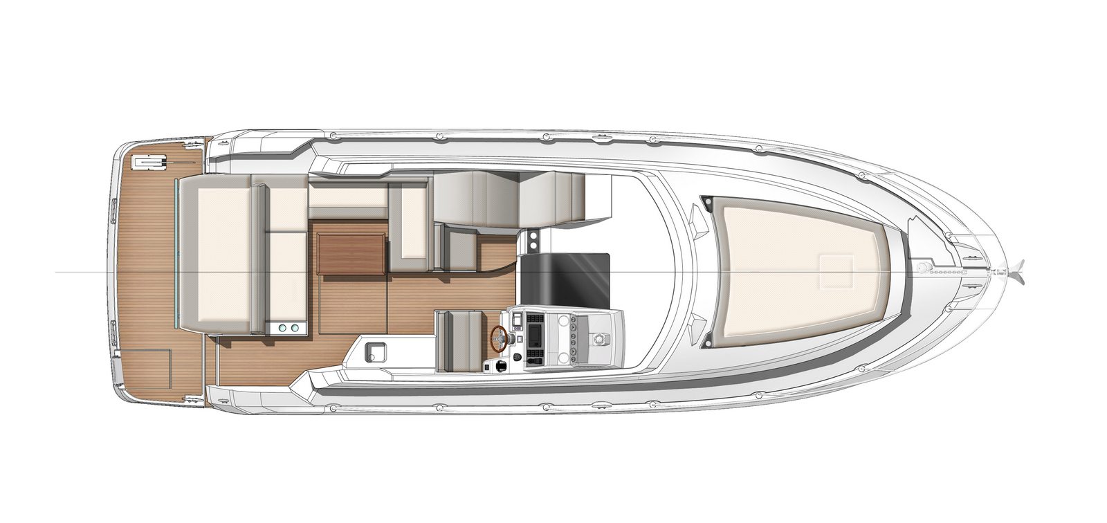 Jeanneau LEADER 36 - Stream Yachts 