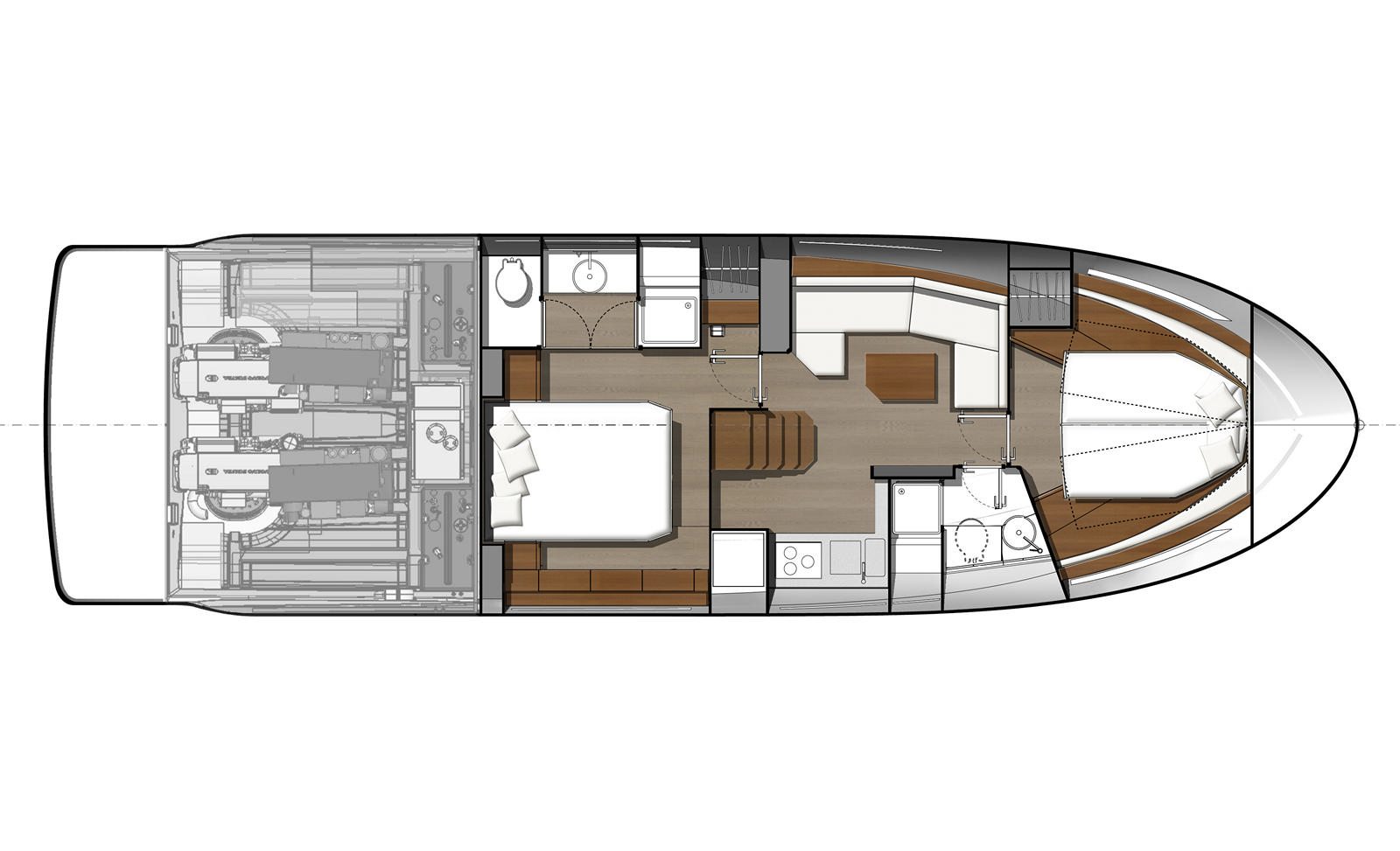 2020 Jeanneau Leader 46 - Stream Yachts 