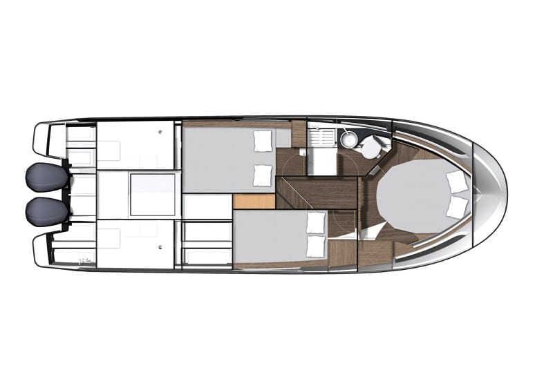 JEANNEAU MERRY FISHER 1095 FLY - Stream Yachts 