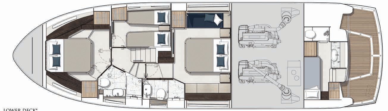 SUNSEEKER MANHATTAN 55 - NEW - סטרים יאכטות 