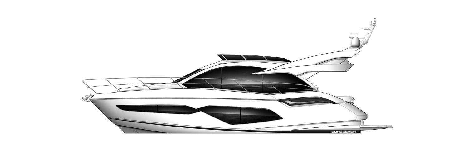 SUNSEEKER MANHATTAN 55 - NEW - סטרים יאכטות 