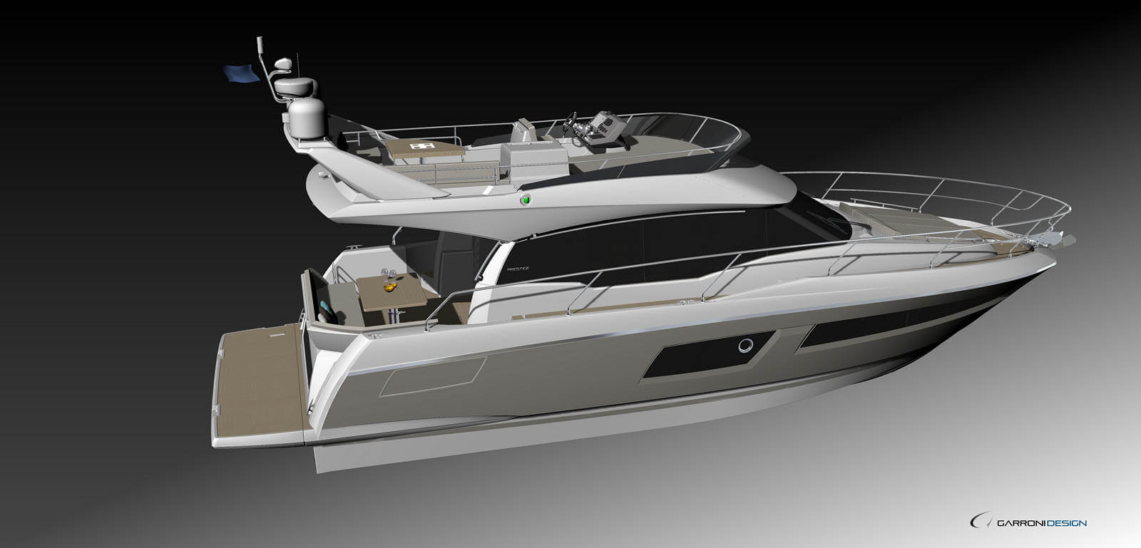 FLYBRIDGE PRESTIGE 460 - Stream Yachts 