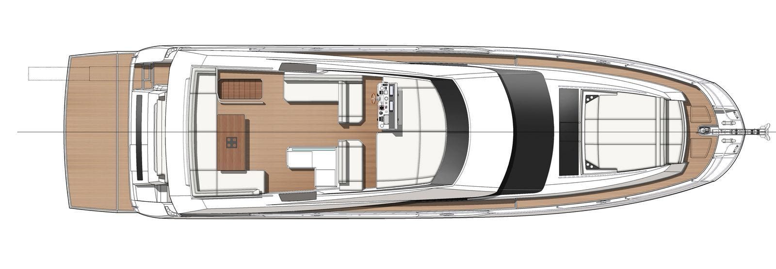 PRESTIGE 690 FLY - Stream Yachts 