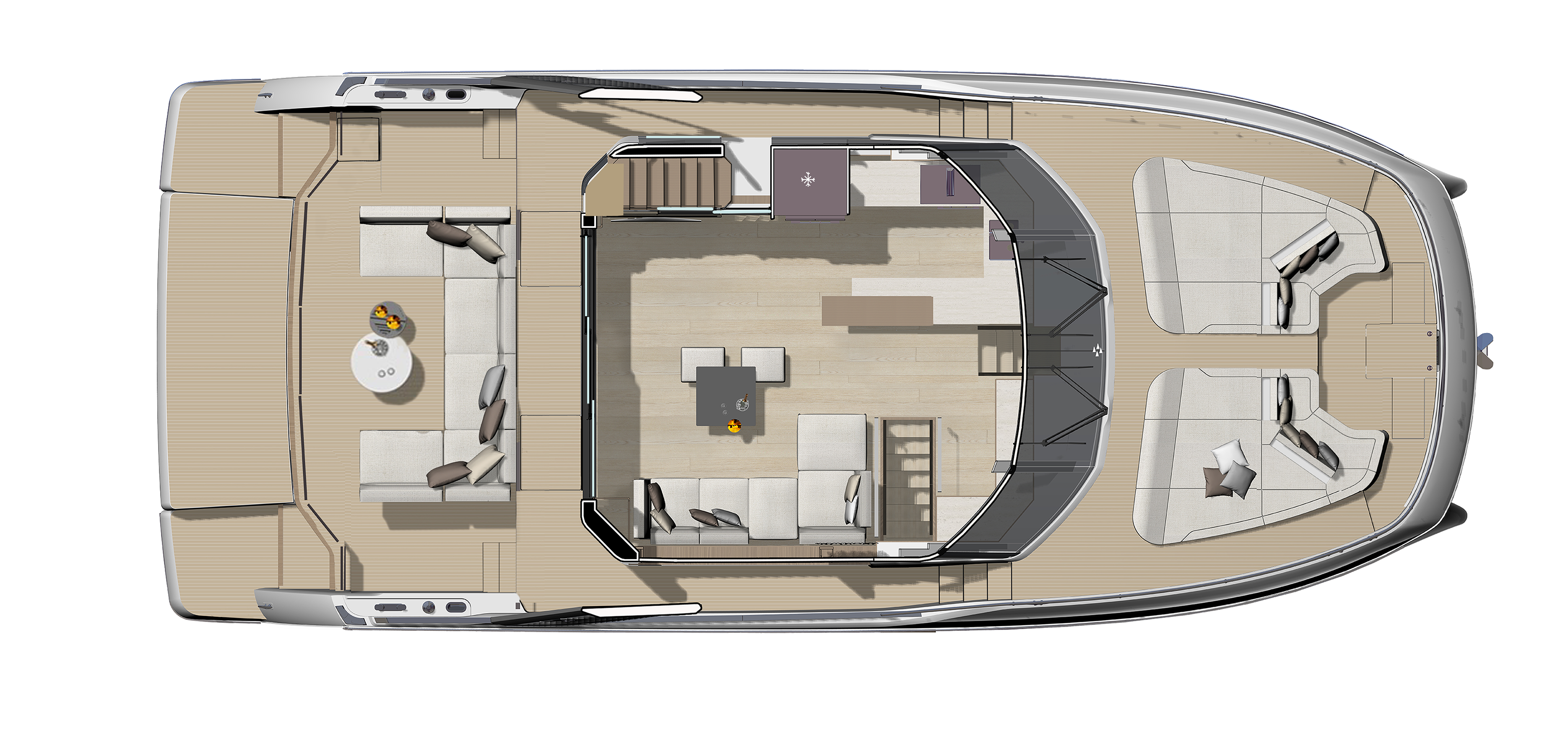 PRESTIGE M7- חדש - סטרים יאכטות 