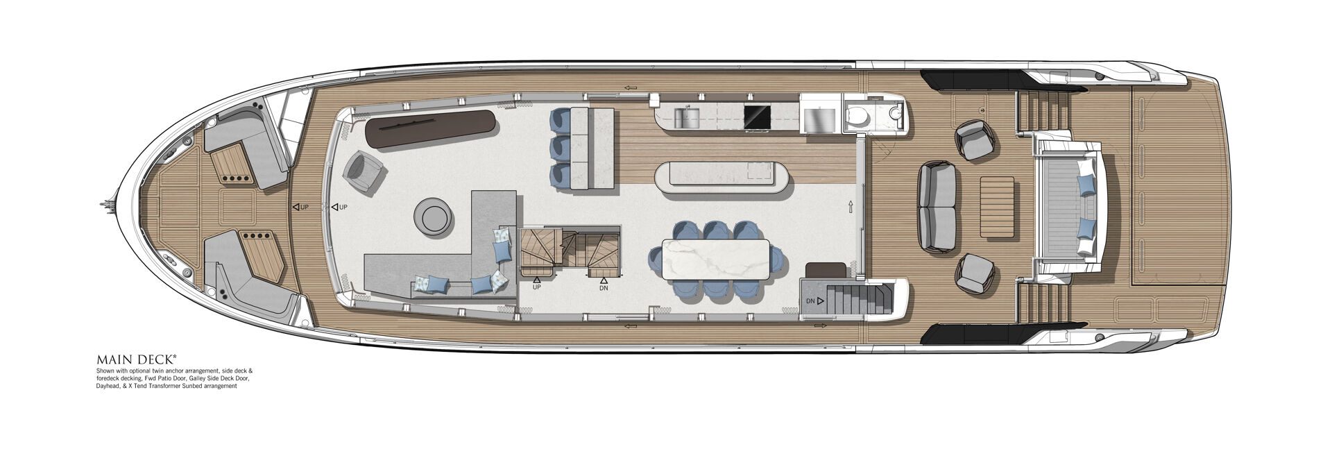 יאכטה מנועית Sunseeker 82 Ocean Enclosed - סטרים יאכטות 