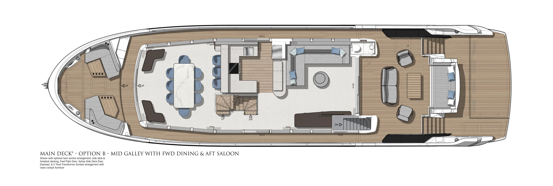 יאכטה מנועית Sunseeker 82 Ocean Enclosed - סטרים יאכטות 
