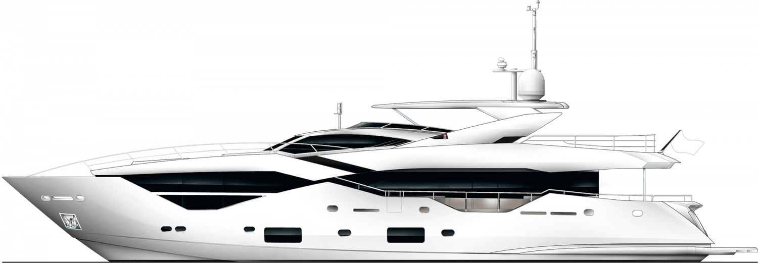 יאכטה Sunseeker Yacht 116 - סטרים יאכטות 