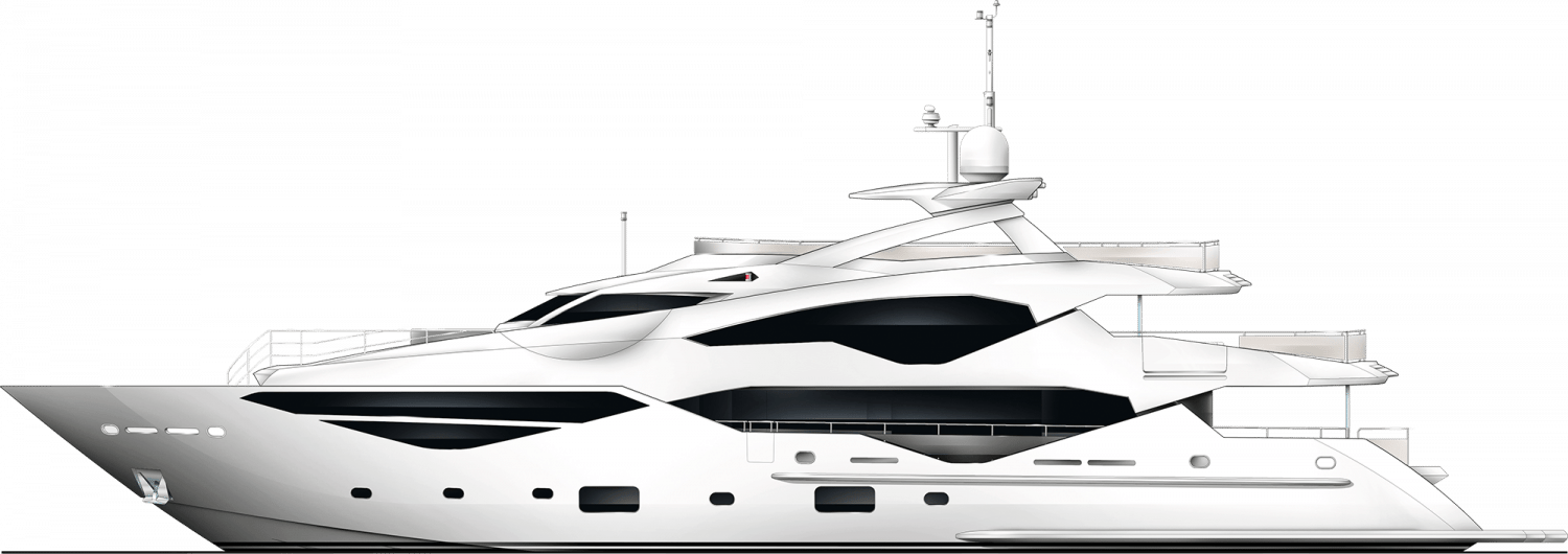 SUNSEEKER 131 YACHT - Stream Yachts 