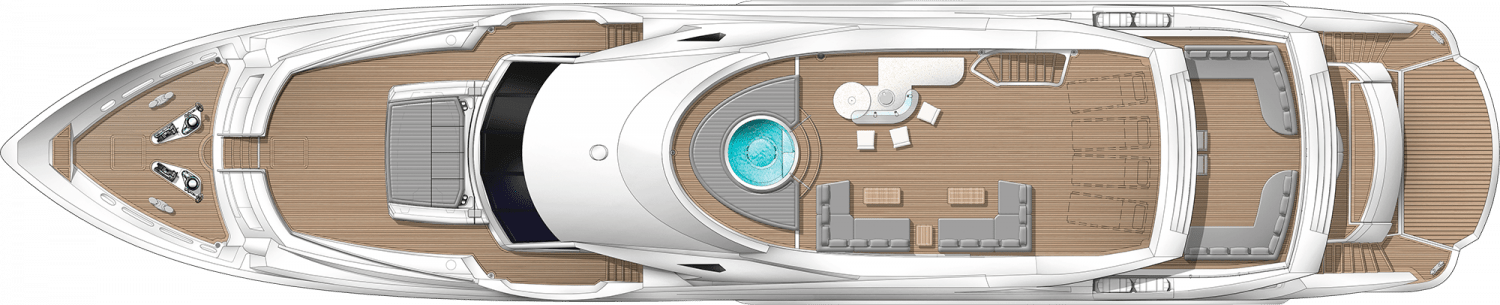 SUNSEEKER 131 YACHT - Stream Yachts 