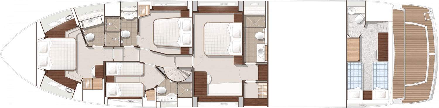 יאכטה Sunseeker Yacht 75 - סטרים יאכטות 