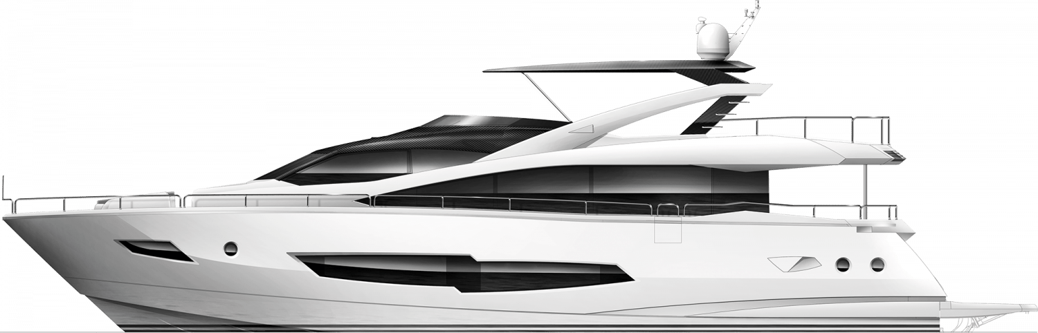 SUNSEEKER 86 YACHT - Stream Yachts 