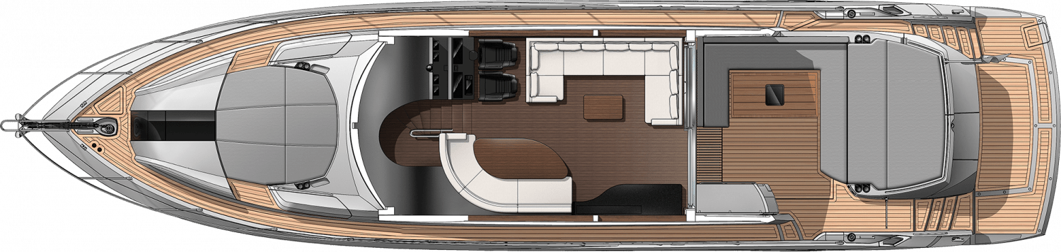 יאכטה Sunseeker Predator 68 - סטרים יאכטות 