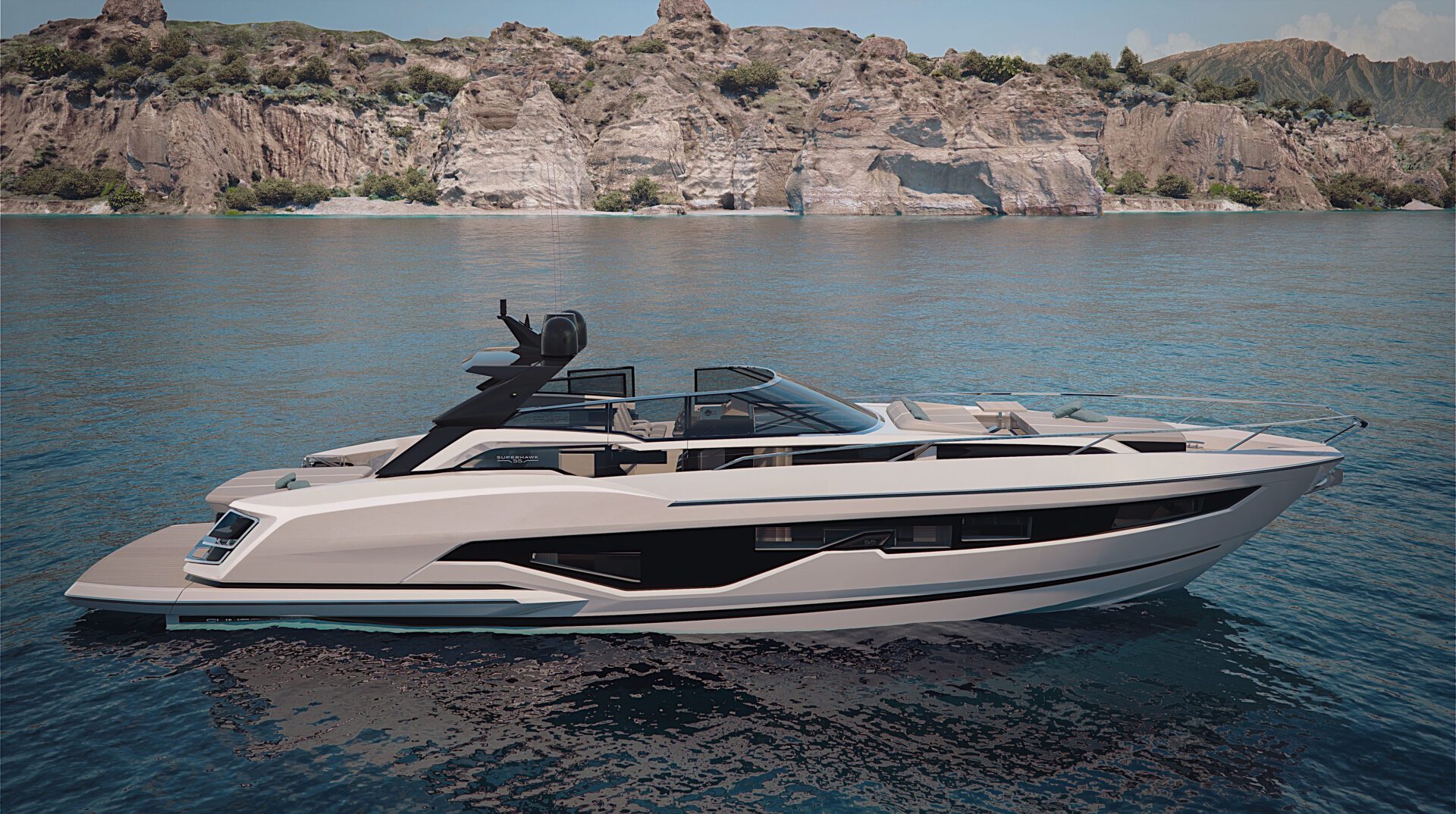 SUNSEEKER SUPERHAWK 55 - Stream Yachts