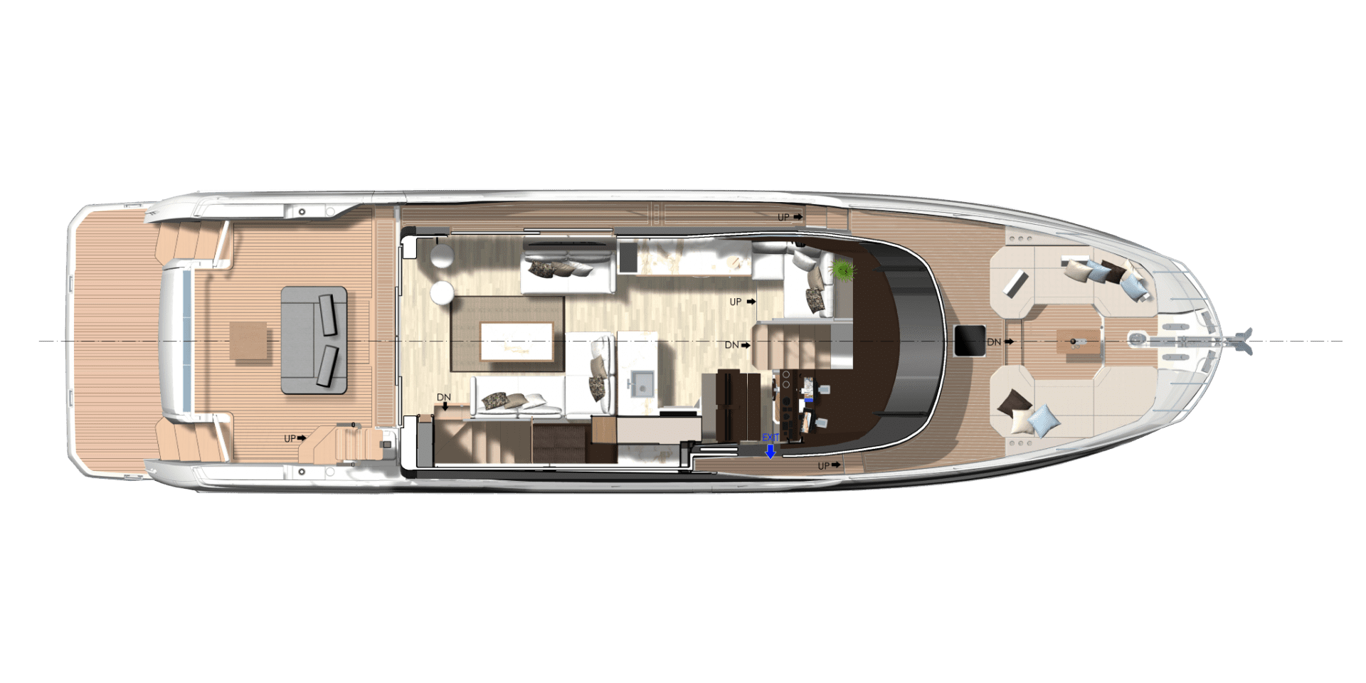 PRESTIGE X60 - Stream Yachts 