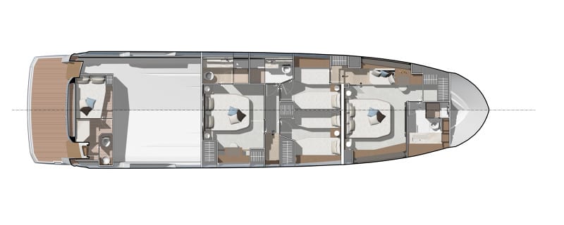 PRESTIGE X70 - NEW - Stream Yachts 