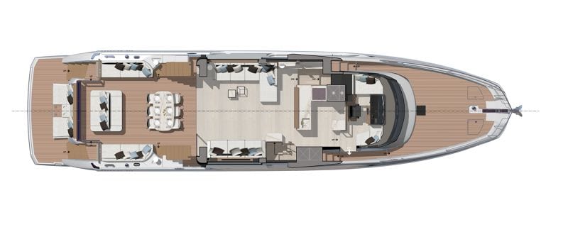 PRESTIGE X70 - NEW - Stream Yachts 