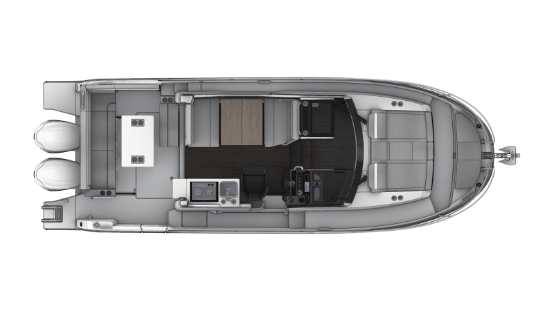 סירה יד שנייה כחדשה Jeanneau Merry Fisher 895 S2 2024 - סטרים יאכטות 