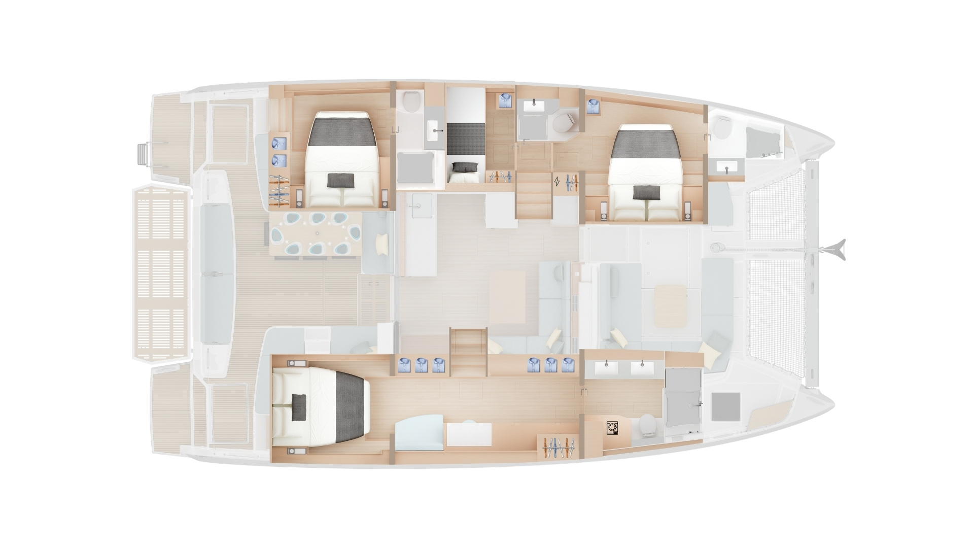 LAGOON 47- New Release 2026 - סטרים יאכטות 