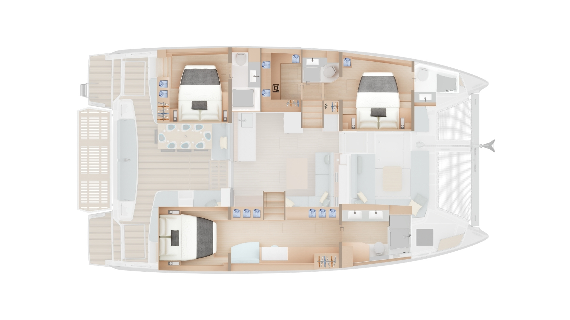 LAGOON 47- New Release 2026 - סטרים יאכטות 