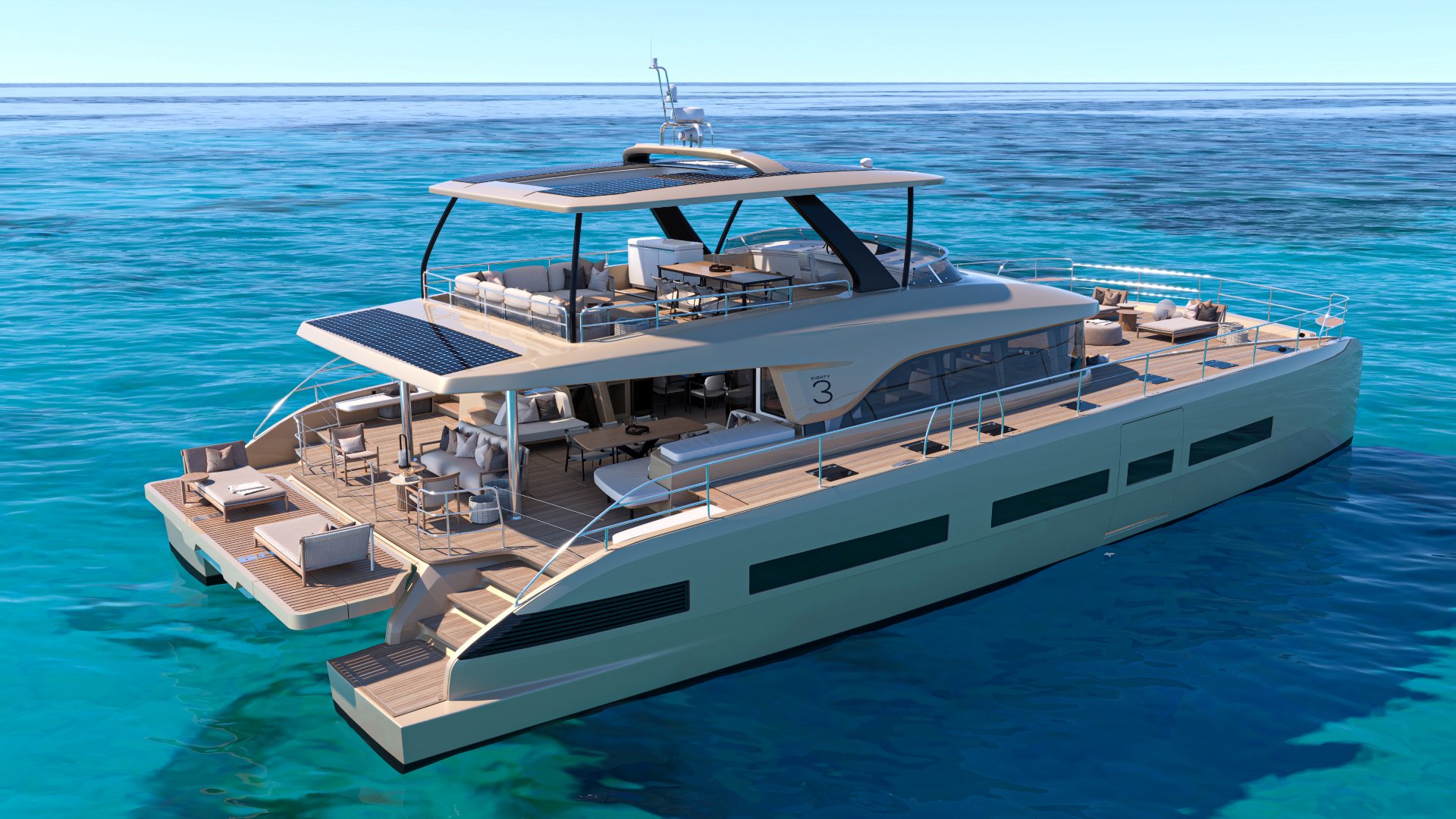 קטמרן מנועית LAGOON EIGHTY 3- חדש - סטרים יאכטות 